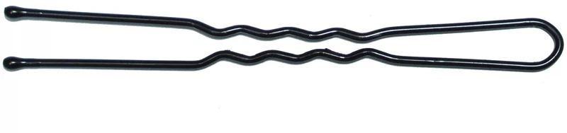 Epingle Kifix Noire Ondulée (55mm) 500GR