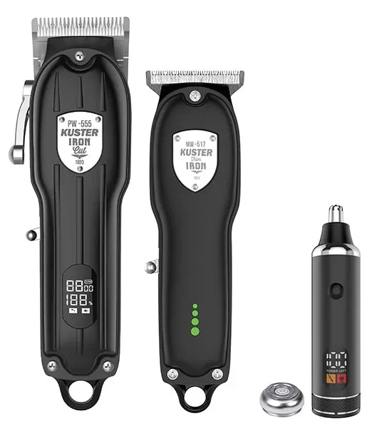 3 TONDEUSES KUSTER IRON-TRIM +IRON-CUT + NEZ
