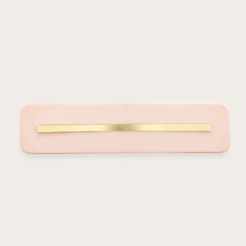 DORIC - Barrette décor or brossé