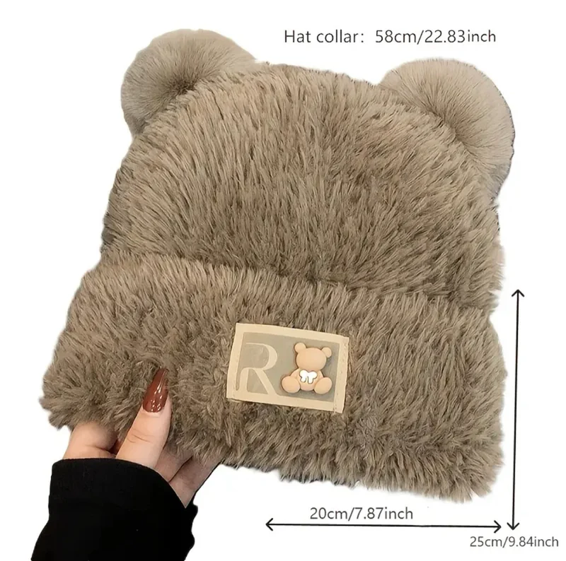 Bonnet ours fluffy !