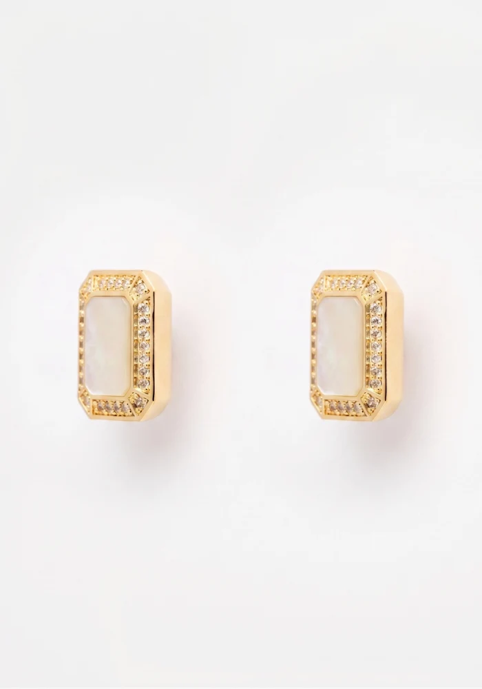 Boucles D'Oreilles Aura Cream