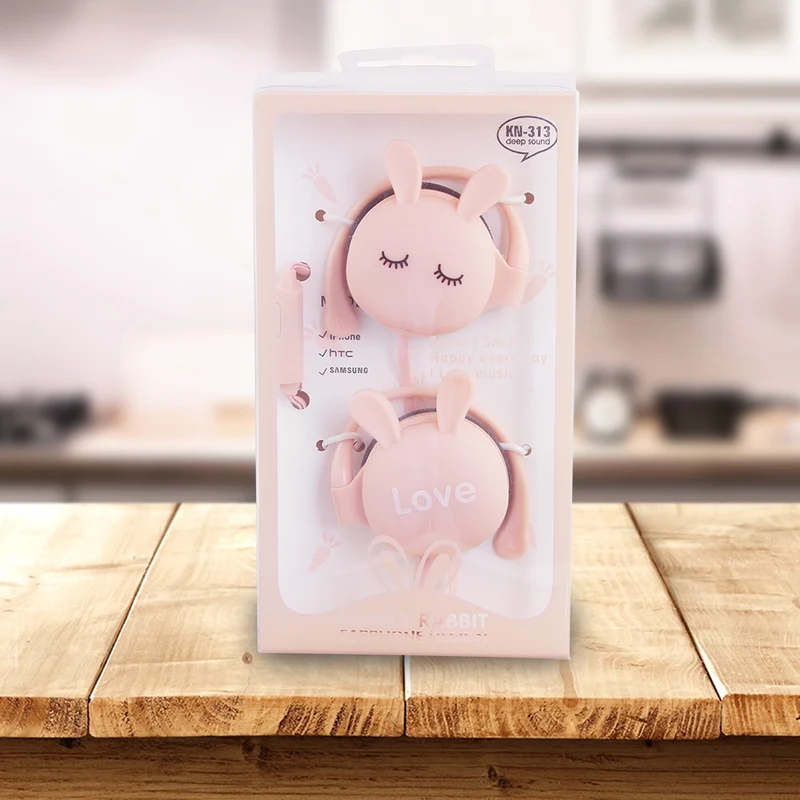 Casque écouteurs « Lapin » _ !