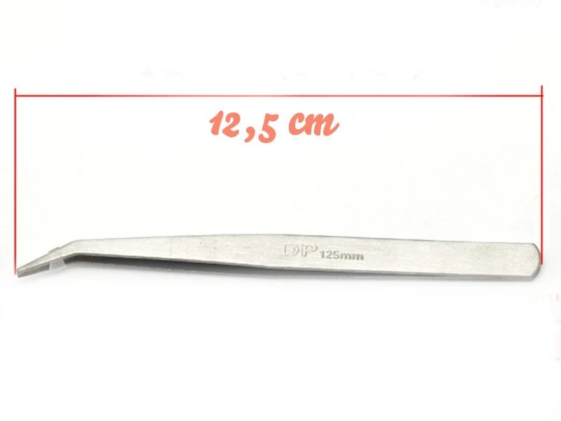 Pince brucelle courbée pour création