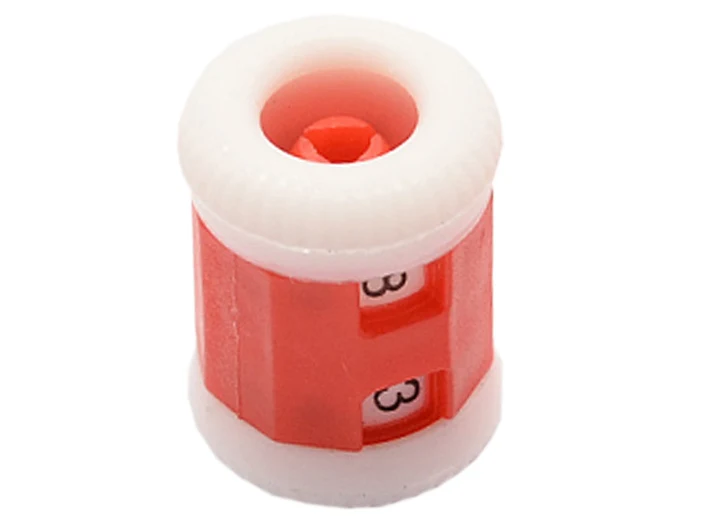 Compte rangs manuel rouge - tricot et crochet