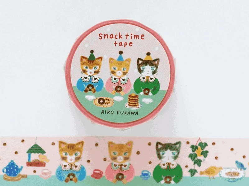 Masking Tape Chatons Snake time - Aiko Fukawa