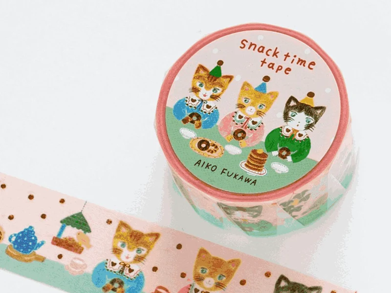 Masking Tape Chatons Snake time - Aiko Fukawa