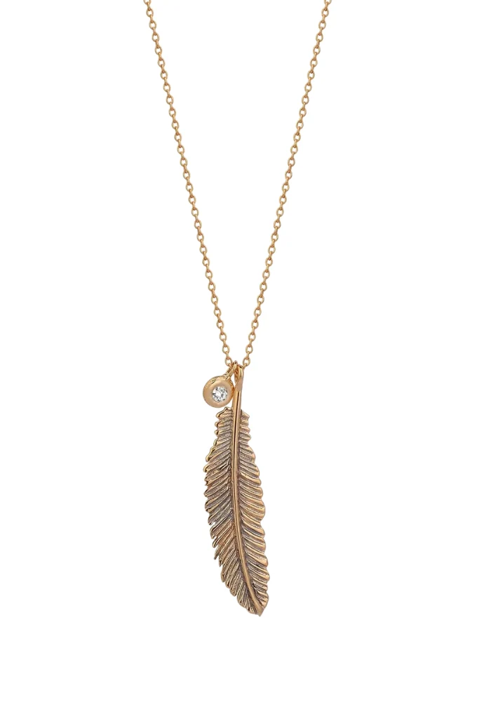 Collier Feather Midi