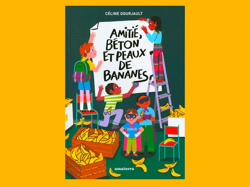 Livre Amitiés, Béton Et peaux de bananes - Amaterra