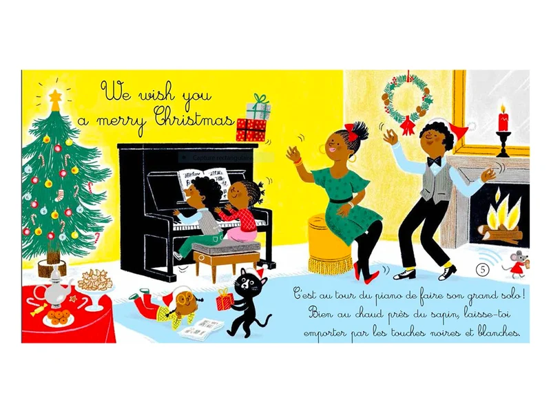 Livre Mes Premiers Airs De Jazz De Noël - Gründ