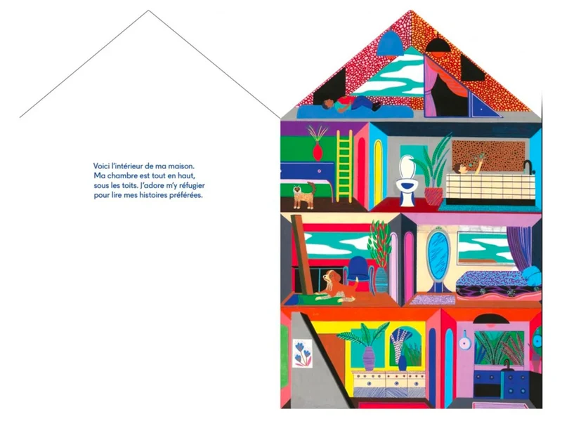 Grand Livre Dans La Maison - Orane Sigal
