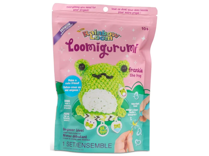 Kit Crochet Loomigurumi Grenouille - Rainbow Loom
