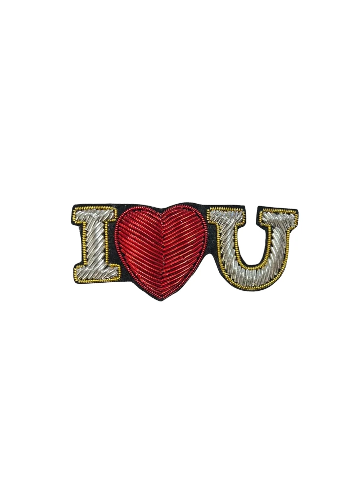 Broche I Coeur U