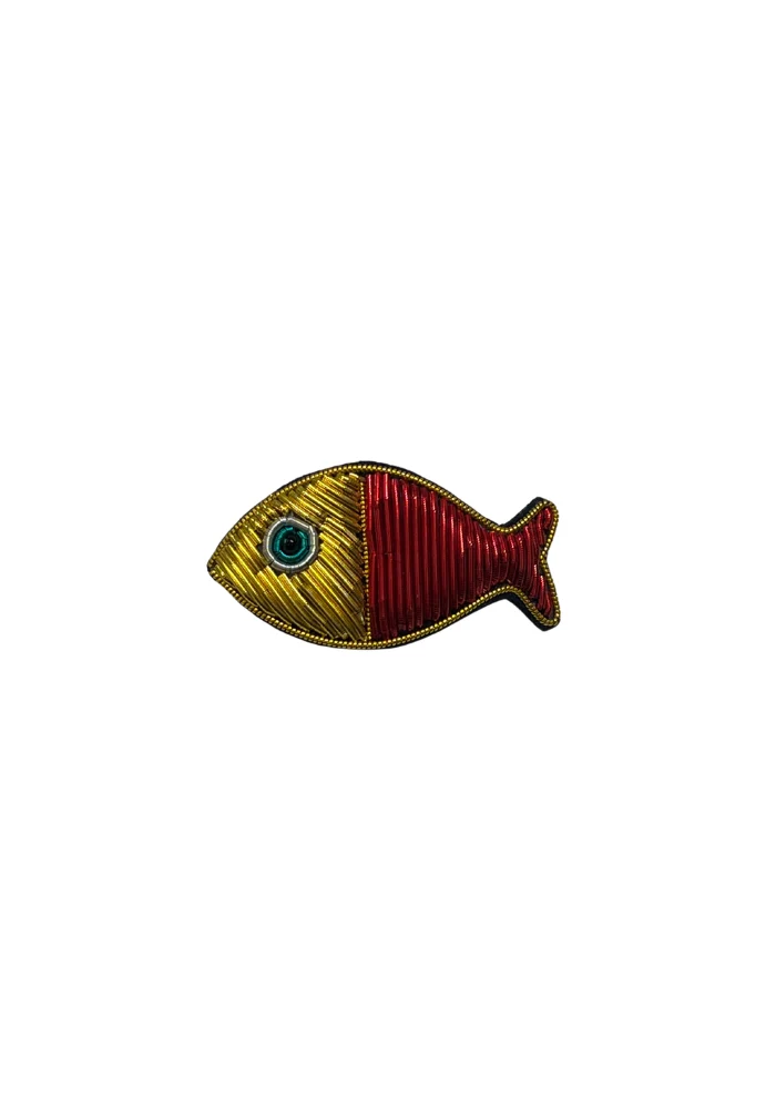 Broche Poisson Rouge