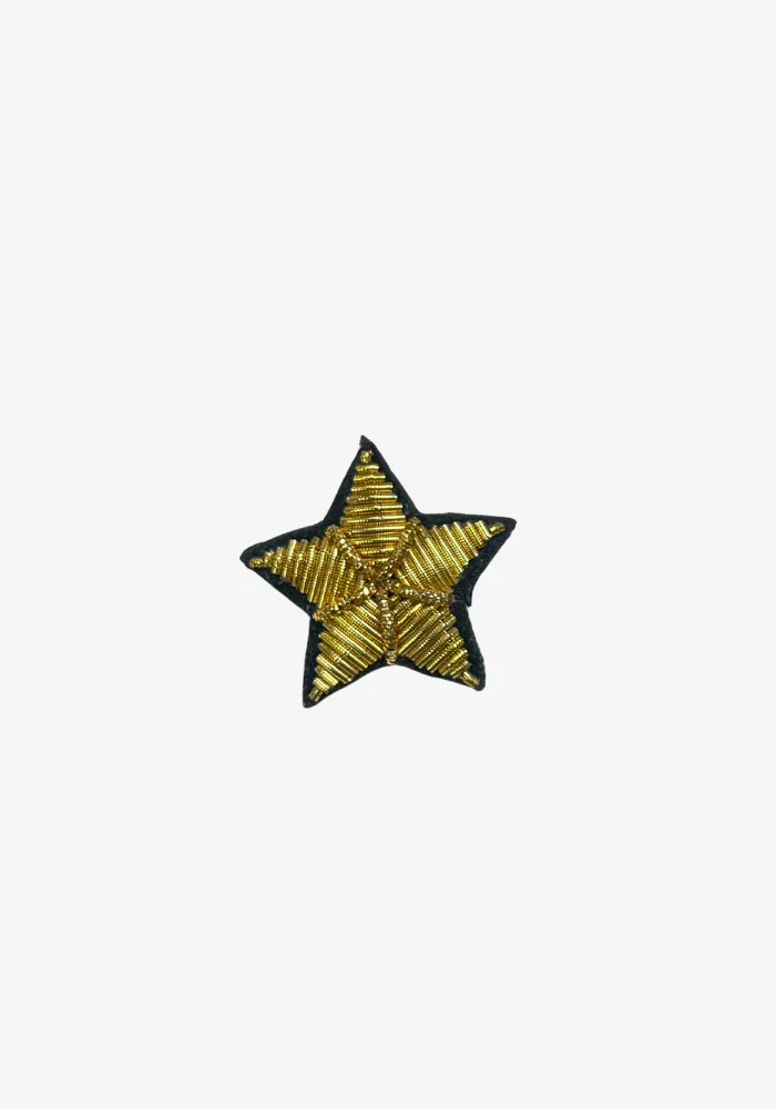 Broche Etoile Doré