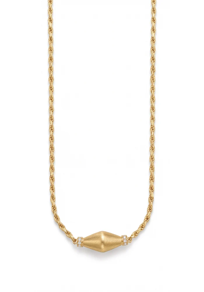Collier Tamy Plaqué Or