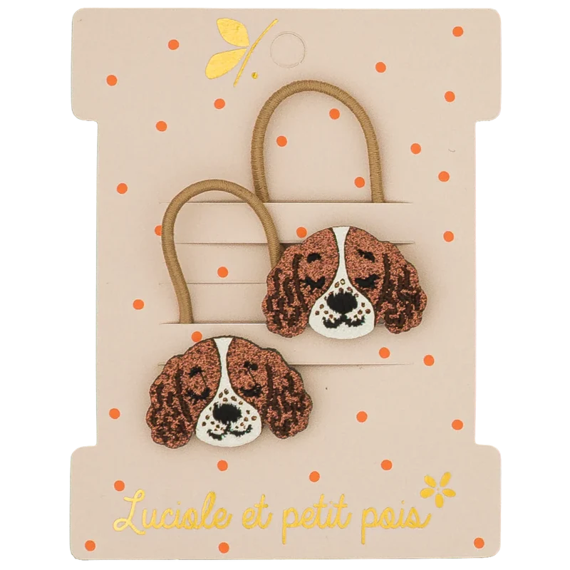 Élastiques mini - Alba le springer (paire) | Luciole et Petit Pois