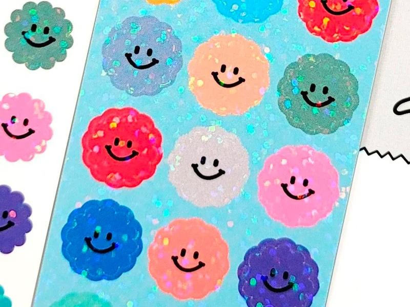 Sticker multi Flower Smile - Dalpaper