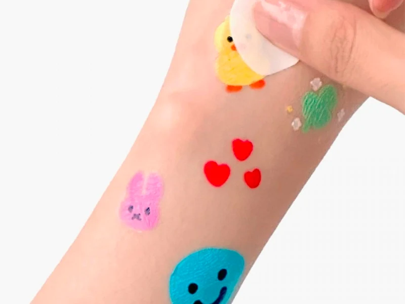 Kit de feutres pour tatouages-stickers DIY