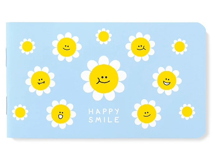 Carnet de poche Fleurs Smile Happy