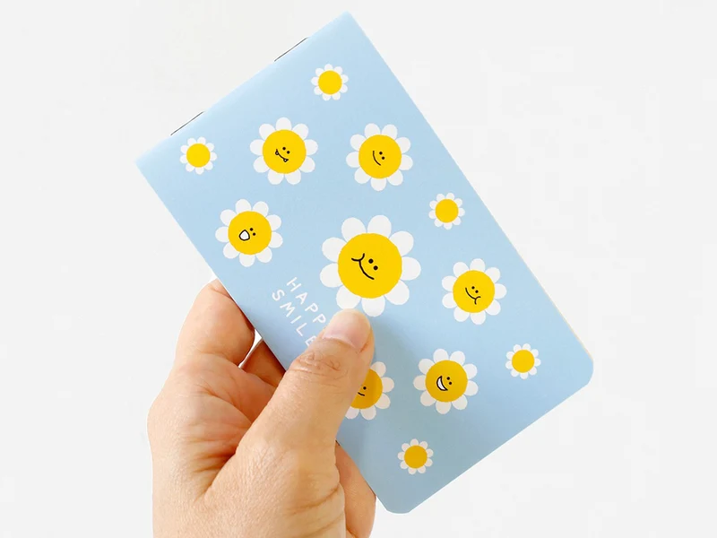 Carnet de poche Fleurs Smile Happy