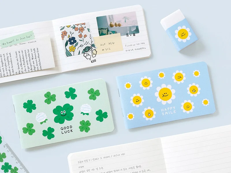 Carnet de poche Fleurs Smile Happy