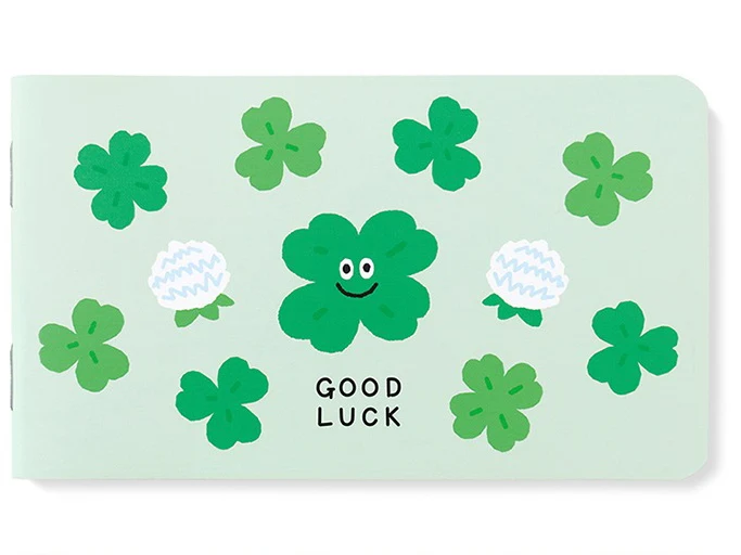 Carnet de poche Trèfle Smile Lucky