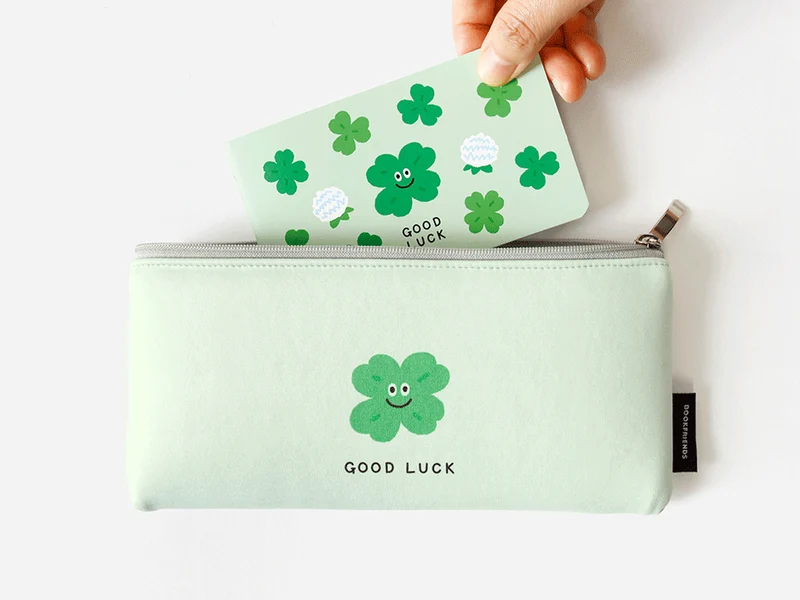 Carnet de poche Trèfle Smile Lucky