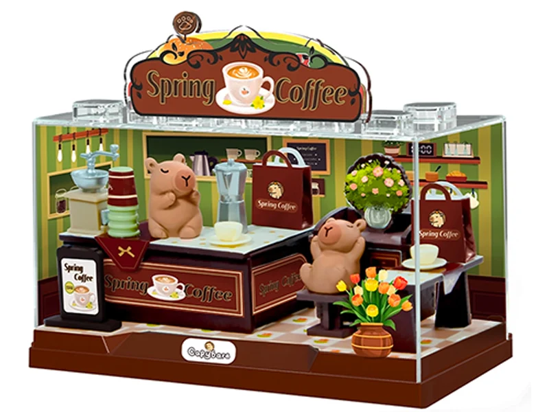 Maquette Shop in a Box - Spring Coffee - I-TOTAL