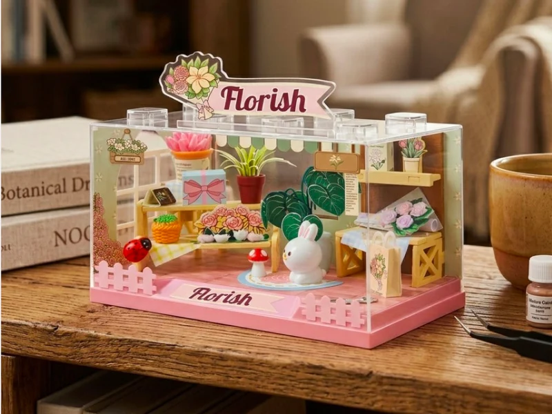 Maquette Shop in a Box - Fleuriste Florish - I-TOTAL