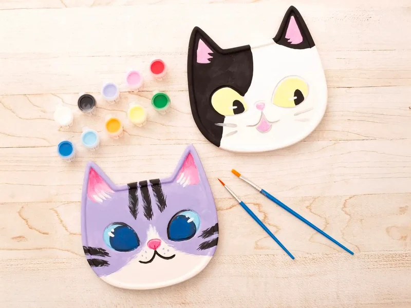 Kit Céramique Vides poche Chats - Graine Créative