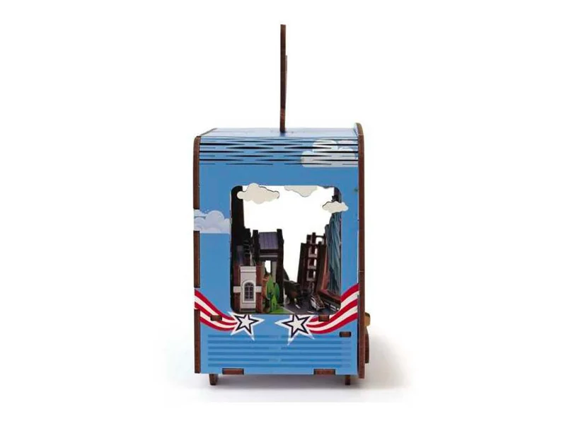 Maquette 3D Bois - Tv New York - Graine Créative