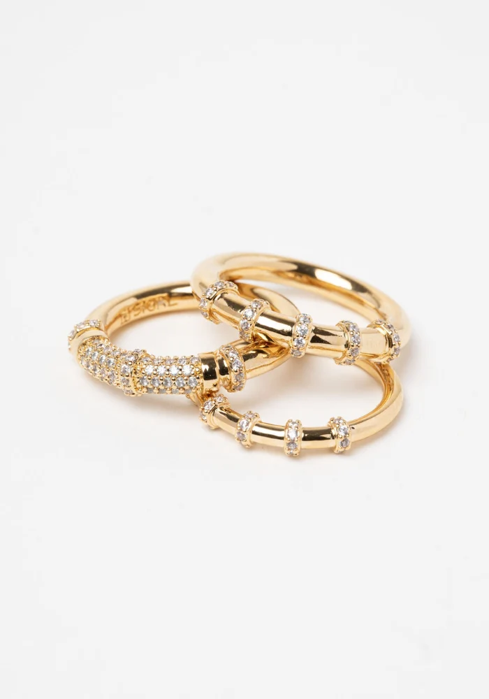 Bague Small Oria Plaqué Or