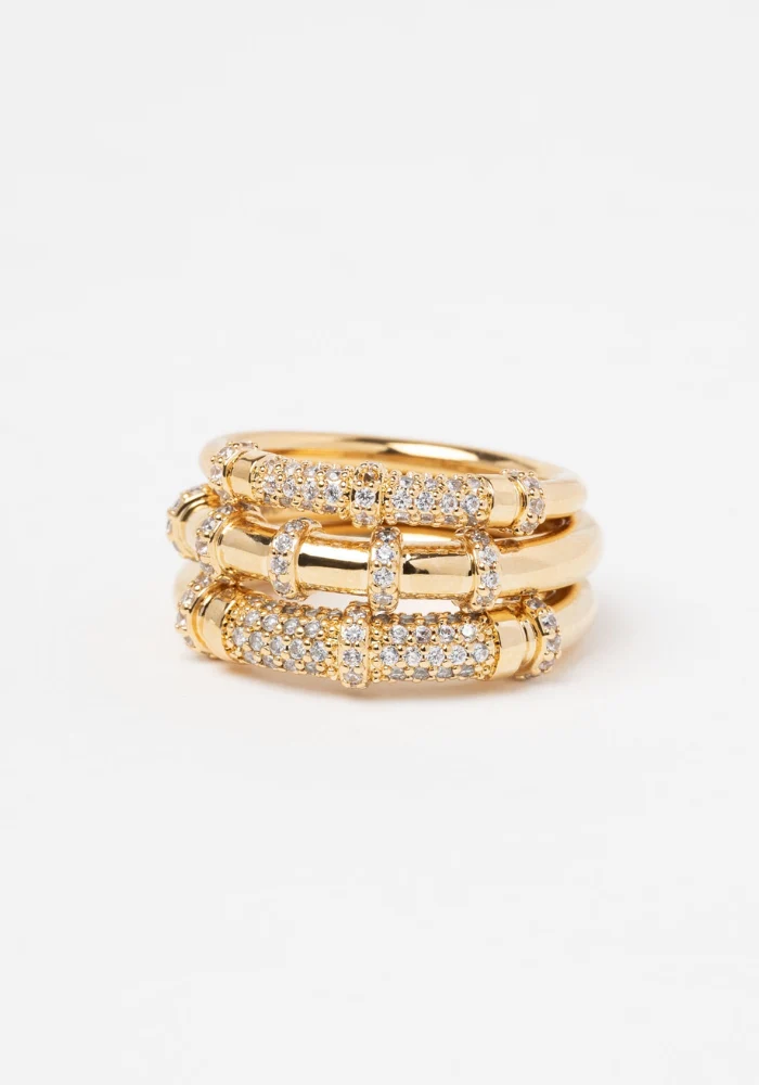 Bague Small Ophélia Doré