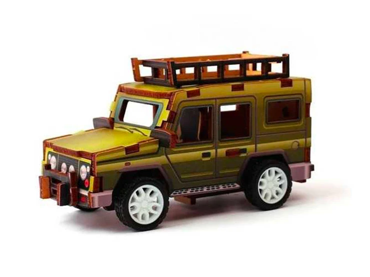 Maquette 3D Bois - Véhicule 4X4