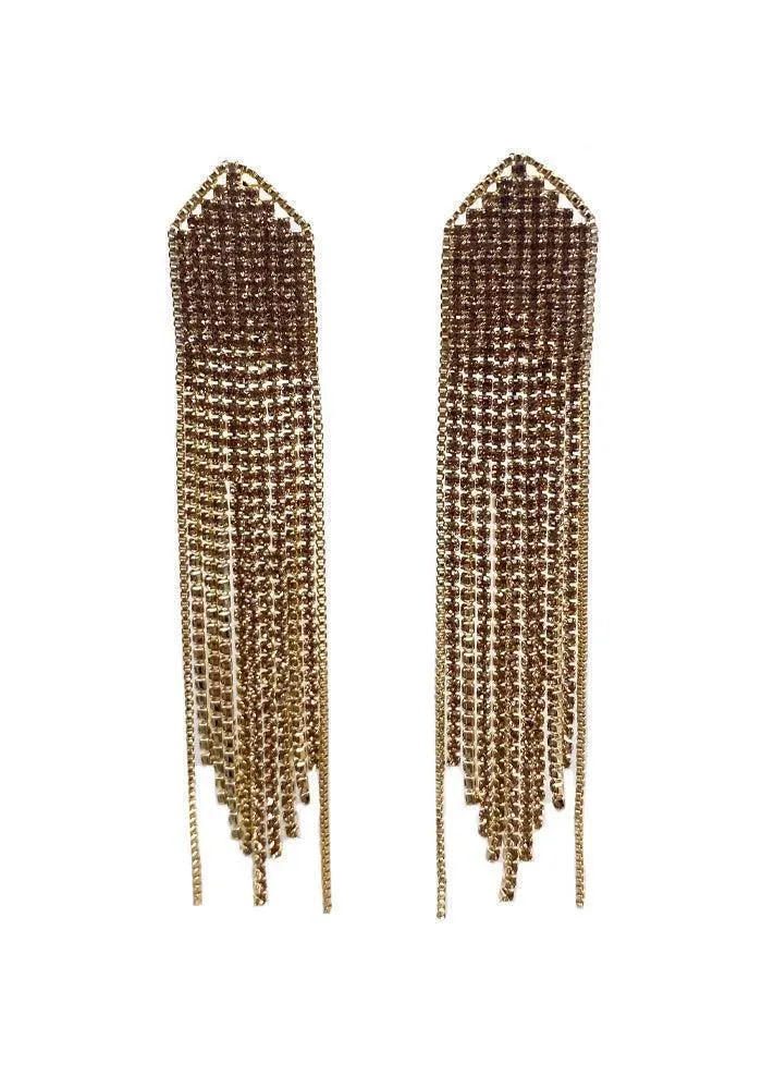 Boucles D'Oreilles Madison Mordorées