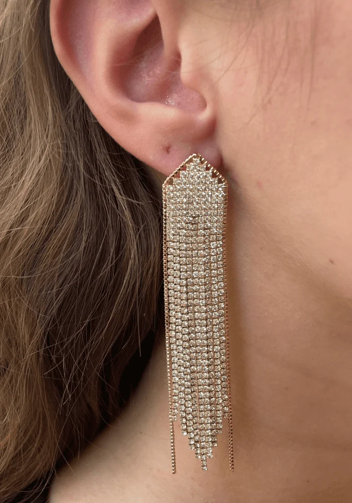 Boucles D'Oreilles Madison Mordorées