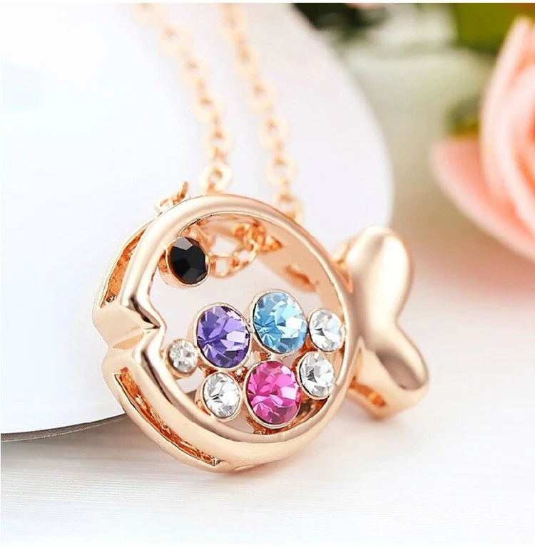 Collier "Poisson" _ ♣