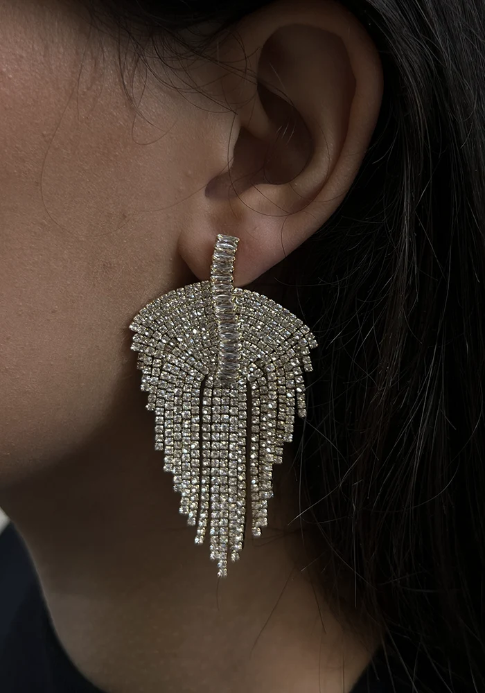 Boucles D’Oreilles Phoebe Blanches
