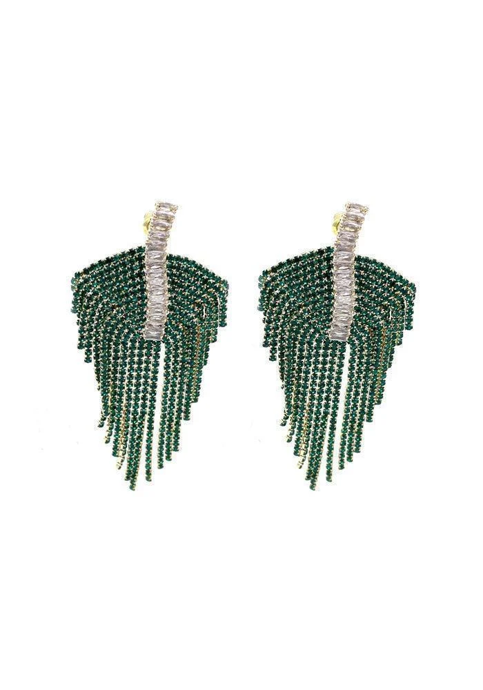 Boucles D'Oreilles Phoebe Vert