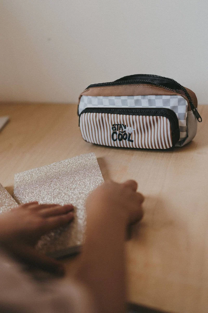 Trousse d'École Lina Damier - Zakuw