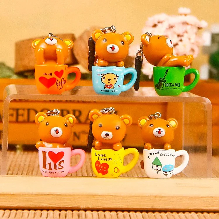 Plug / Strap "Rilakkuma" coffee ♣