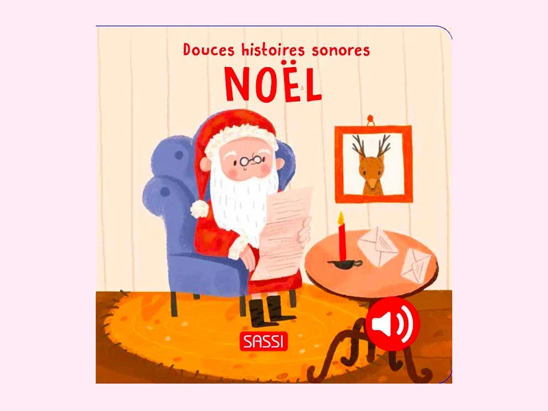 Livre Douces histoires sonores - Noël