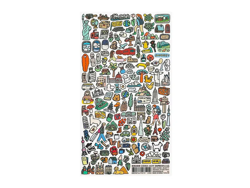 Stickers Object 3 Collection holographique - Zero per Zero