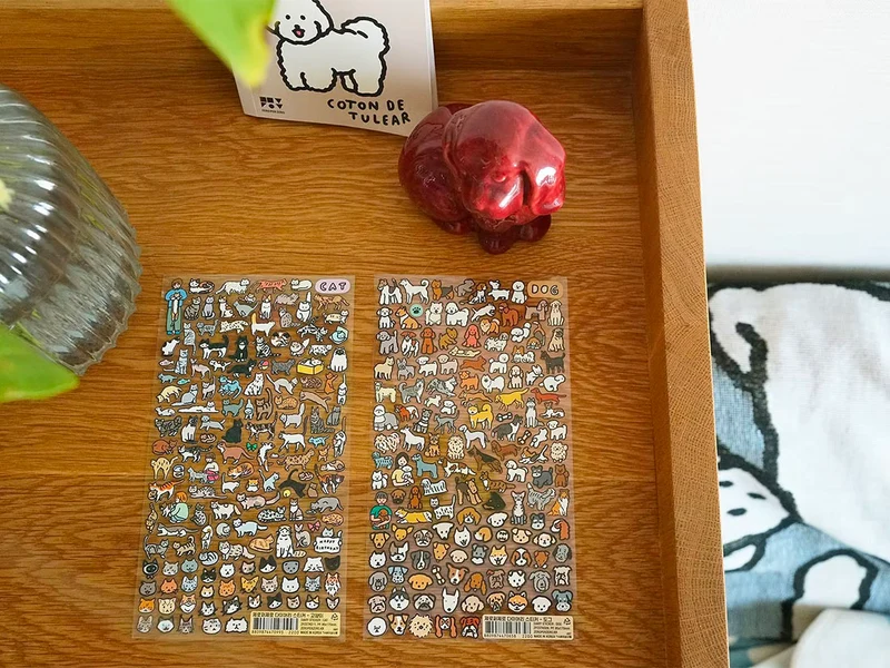 Stickers Chien Collection Holographique - Zero per Zero