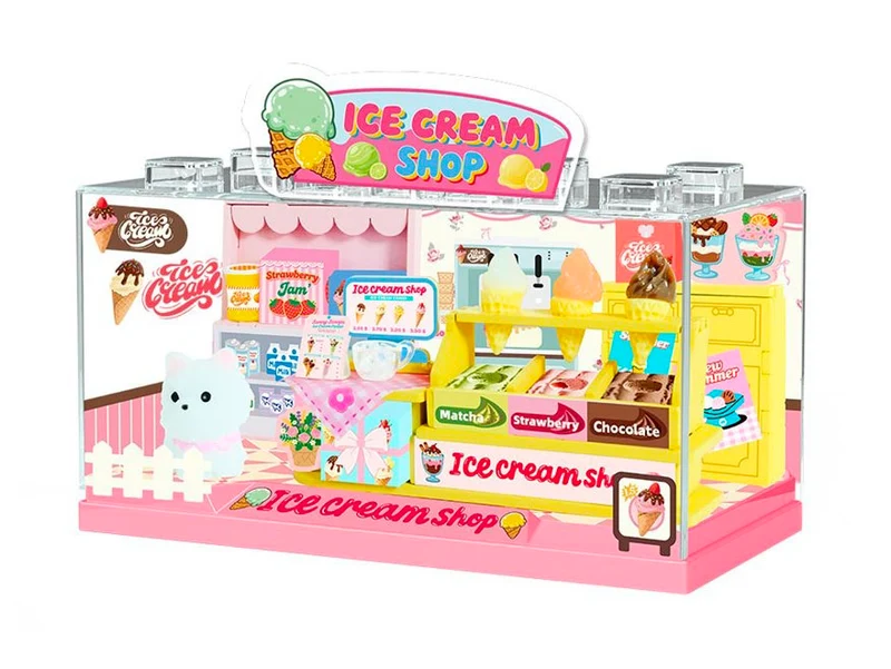 Mini monde maquette - Glacier Ice Cream Shop