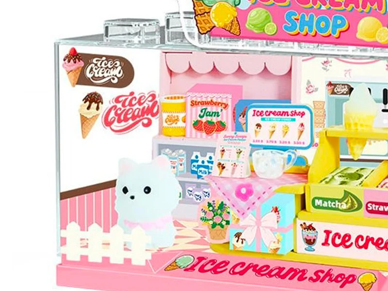 Mini monde maquette - Glacier Ice Cream Shop
