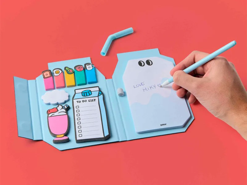 Carnet de notes Sticky Miky - OMY