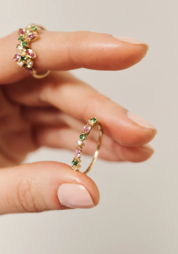 Bague Gaia 2 Pivoine