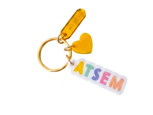 Porte-clé ATSEM Magique Cadeau fin d'année scolaire - Print Your Love