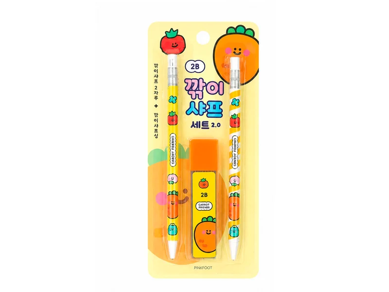 Set taille-crayon + crayon Carrot Friends - Carotte